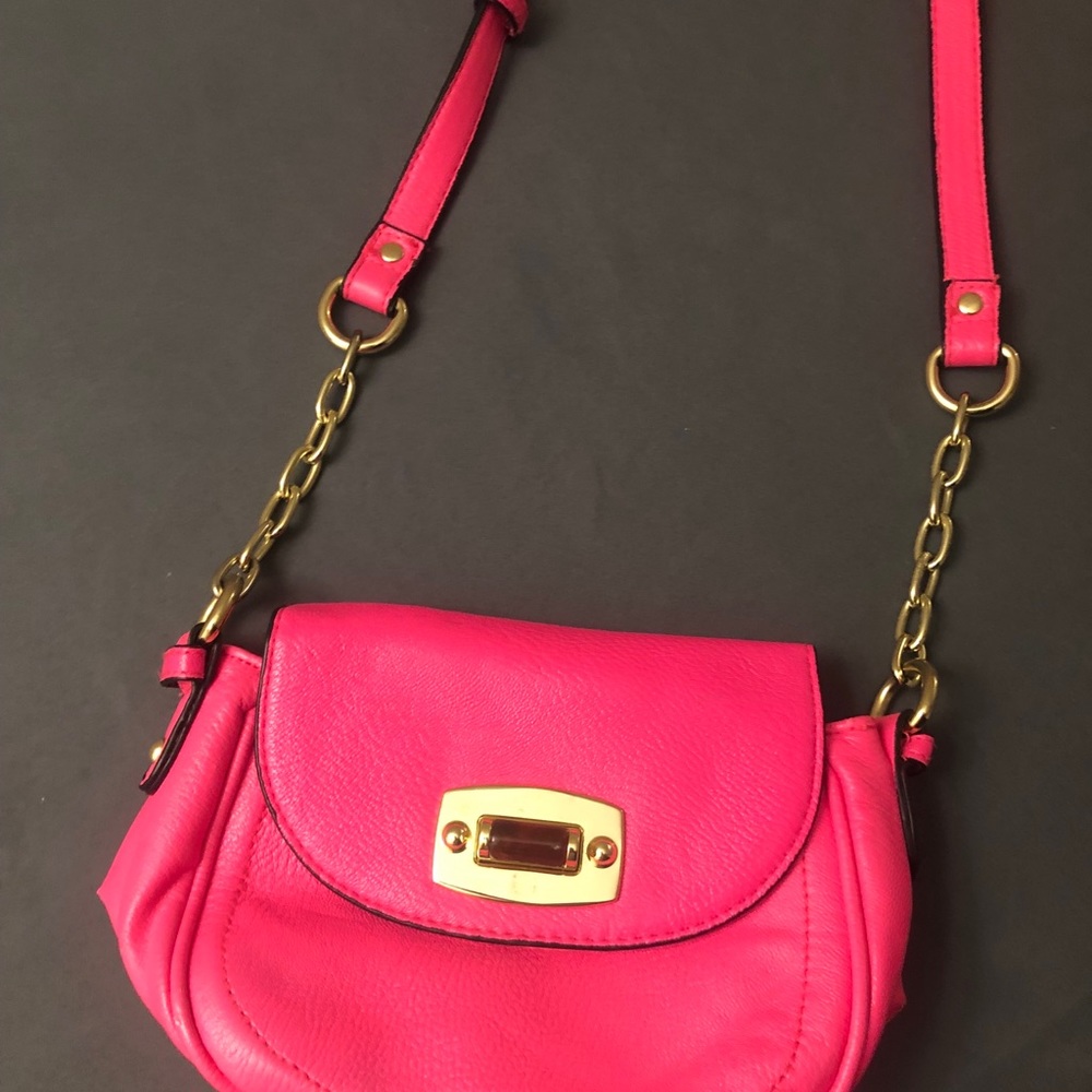 Merona Synthetic Leather Pink Purse